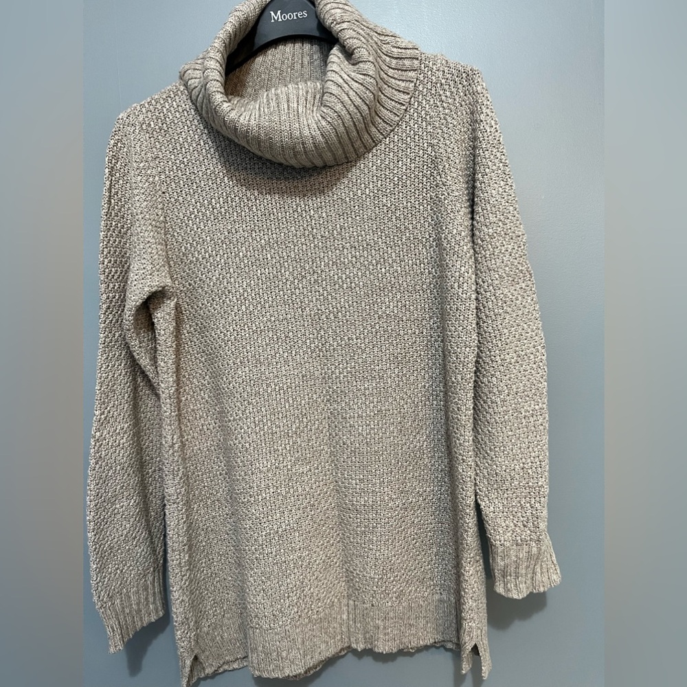 Hilary Radley tneck mock neck sweater